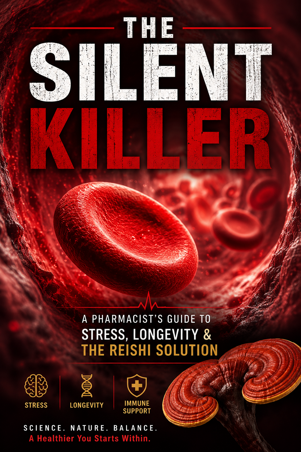 The Silent Killer: A Pharmacist's Guide to Stress, Longevity & the Reishi Solution